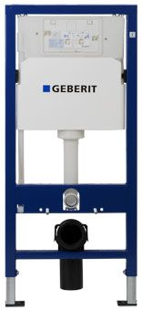 Geberit UP100 toiletset met Geberit Tropea randloos toilet met softclose zitting
