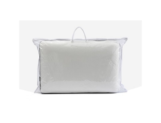 HERZBERG - Oreiller rectangle Oreiller en bambou à mémoire de forme hg3d6040-wht