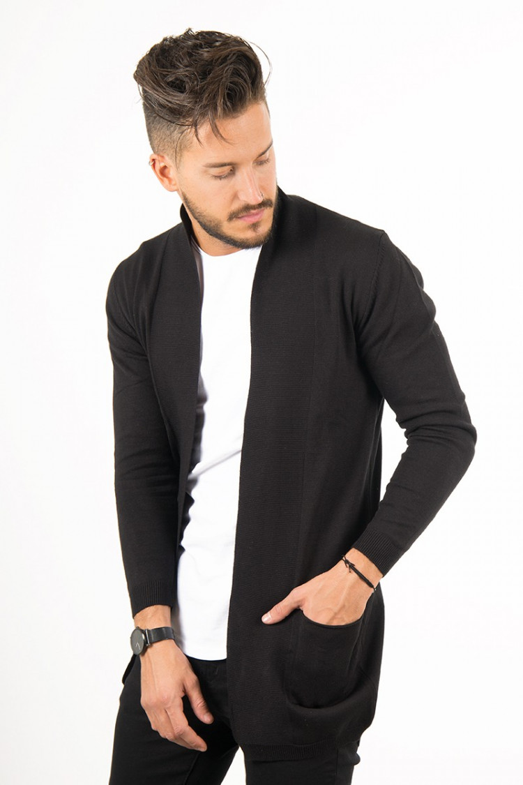 Gilet fin noir