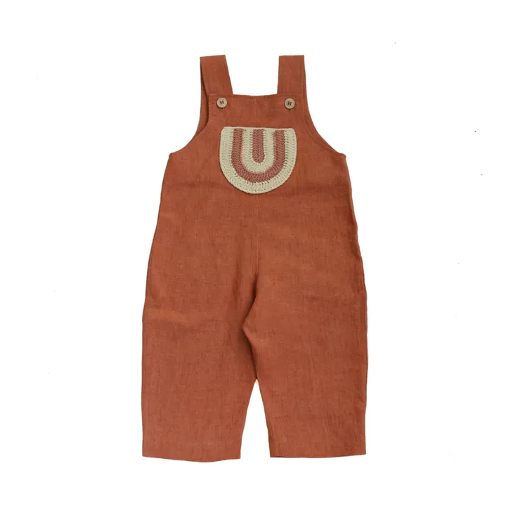 Kalinka Salopette Montana Lin | Terracotta