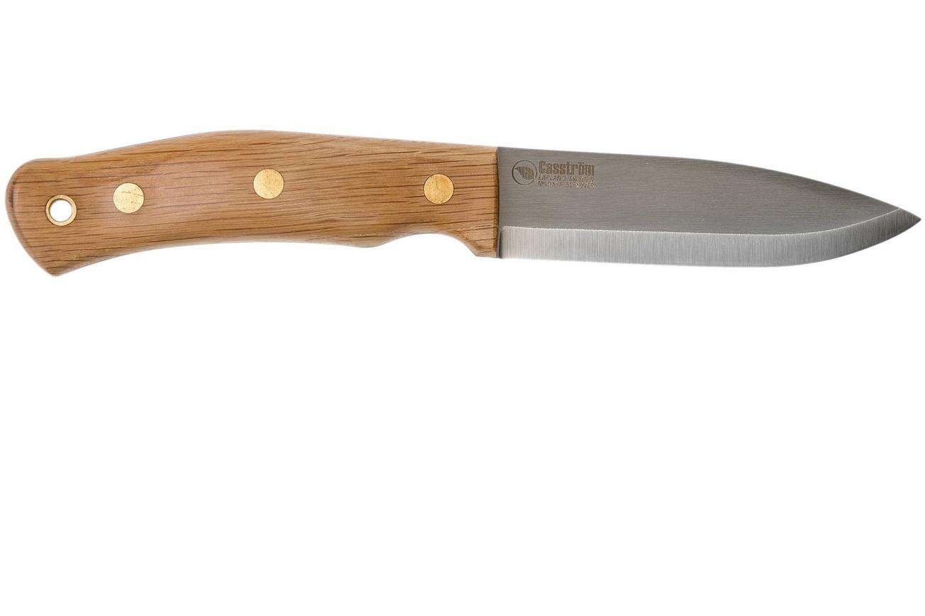 Casström No. 10 Swedish Forest Knife Oak Wood, Sleipner Scandi Grind 13101