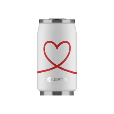 Les Artistes Paris - Canette isotherme - Love - 280 ml - acier inoxydable