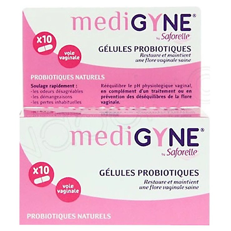 Medigyne 10 gélules vaginales