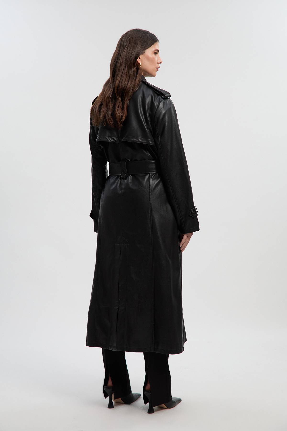 KarenMillen Trench-coat Cintré en synthétique avec Ceinture