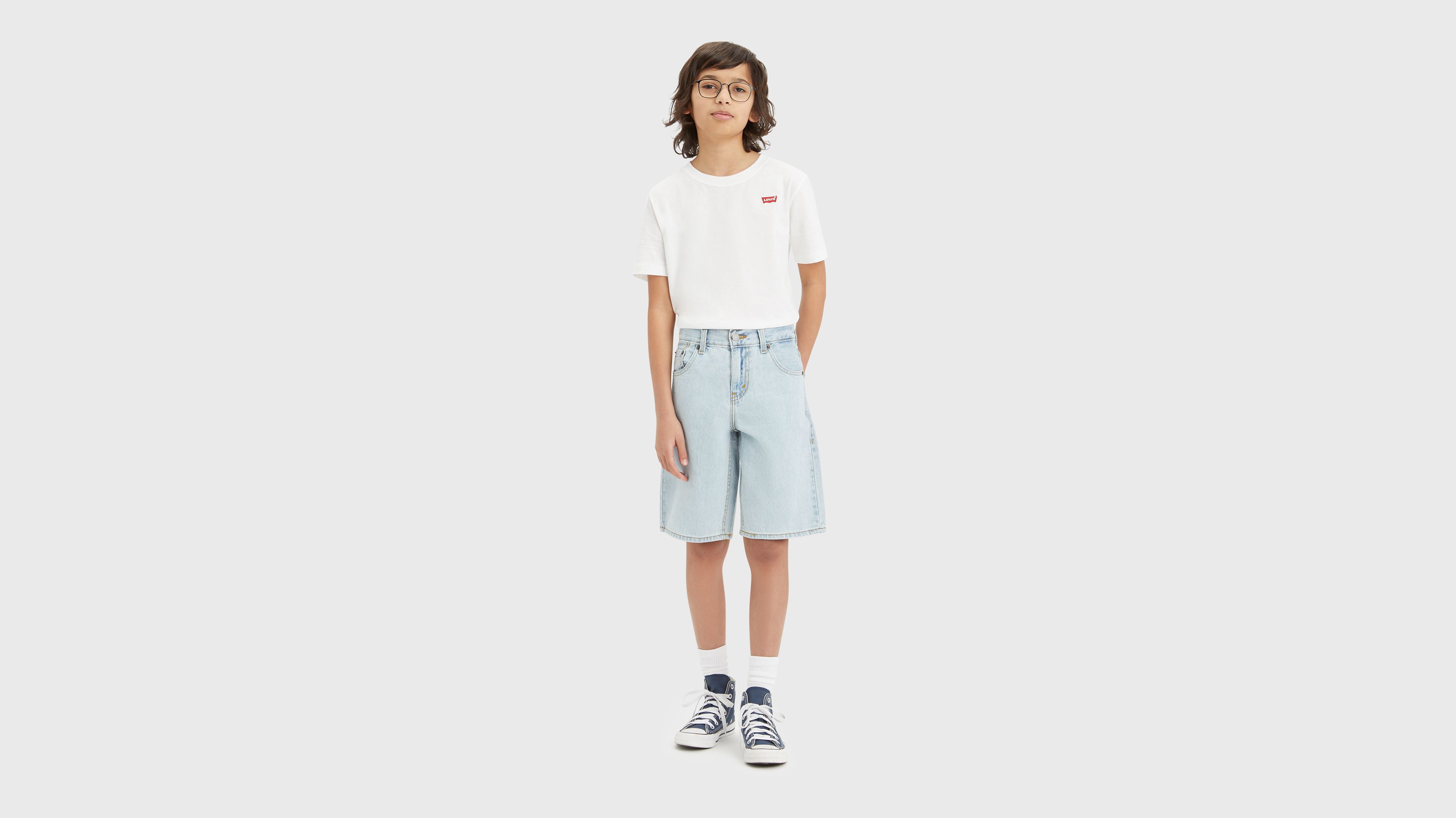 Ado short skate - Cloud 9 - Bleu