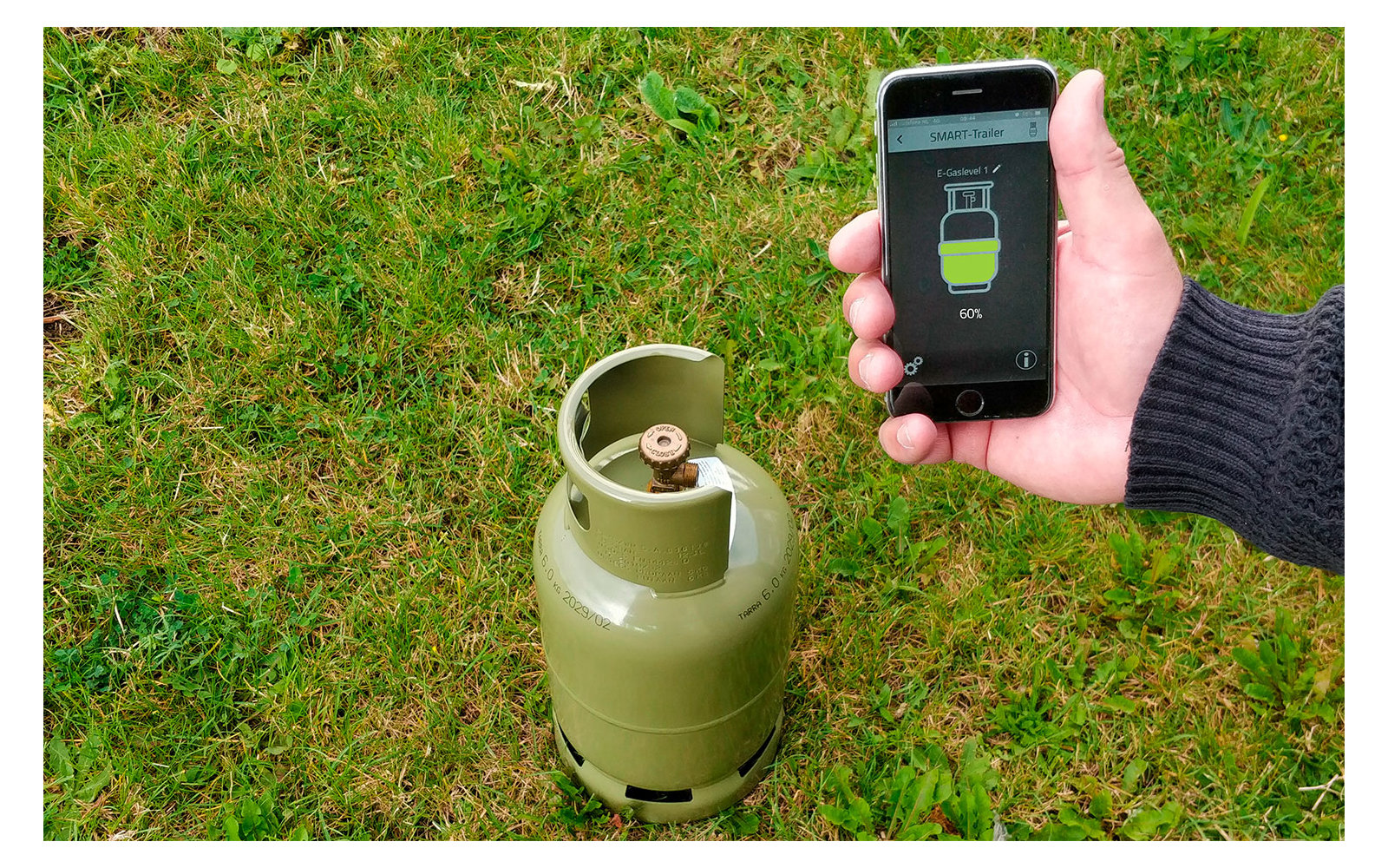 E-Trailer E-Gaslevel Gaslevelsensor für Smart Trailer System