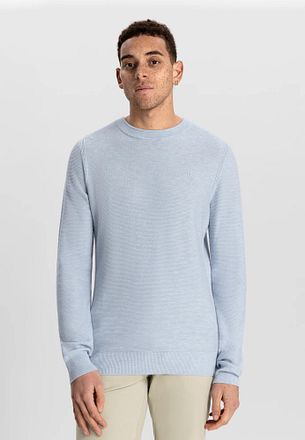 Dstrezzed Pullover Lichtblauw Melange 405566-NOS-646 kopen