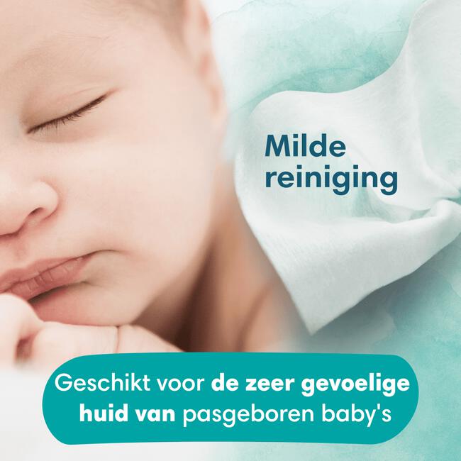 Pampers Harmonie Aqua Billendoekjes 2+1 Promo Pack 3x48 Stuks