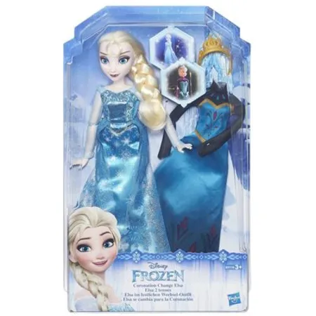 Hasbro Disney Die Eiskönigin - Elsa mit festlichem Wechsel-Outfit