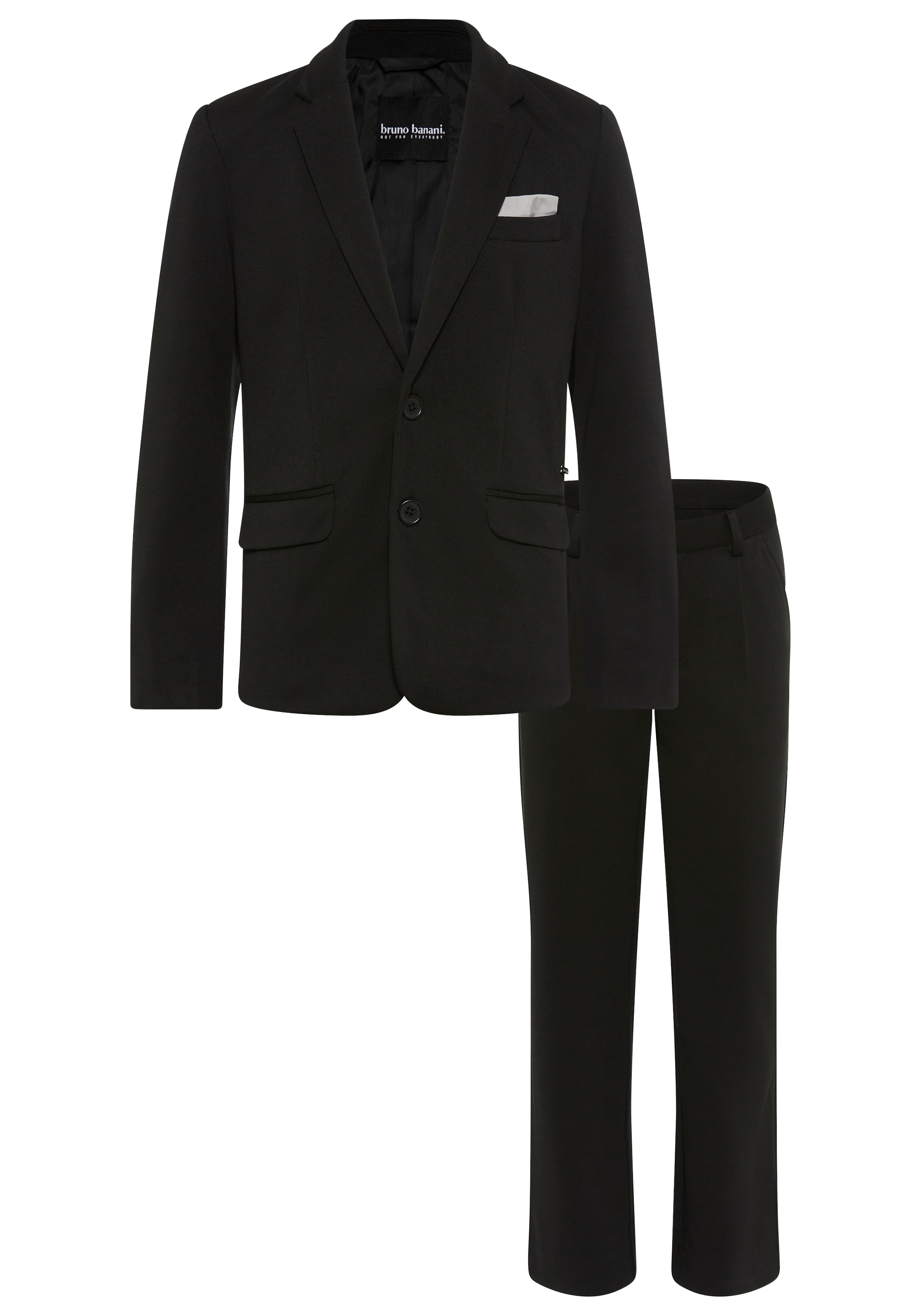 Bruno Banani Anzug »2tlg. Jersey Anzug für Jungen« Set, Sakko & Hose, 2 Stk. tlg. Basic Für jeden Anlass passend. Eleganter Jersey Anzug für TEENS