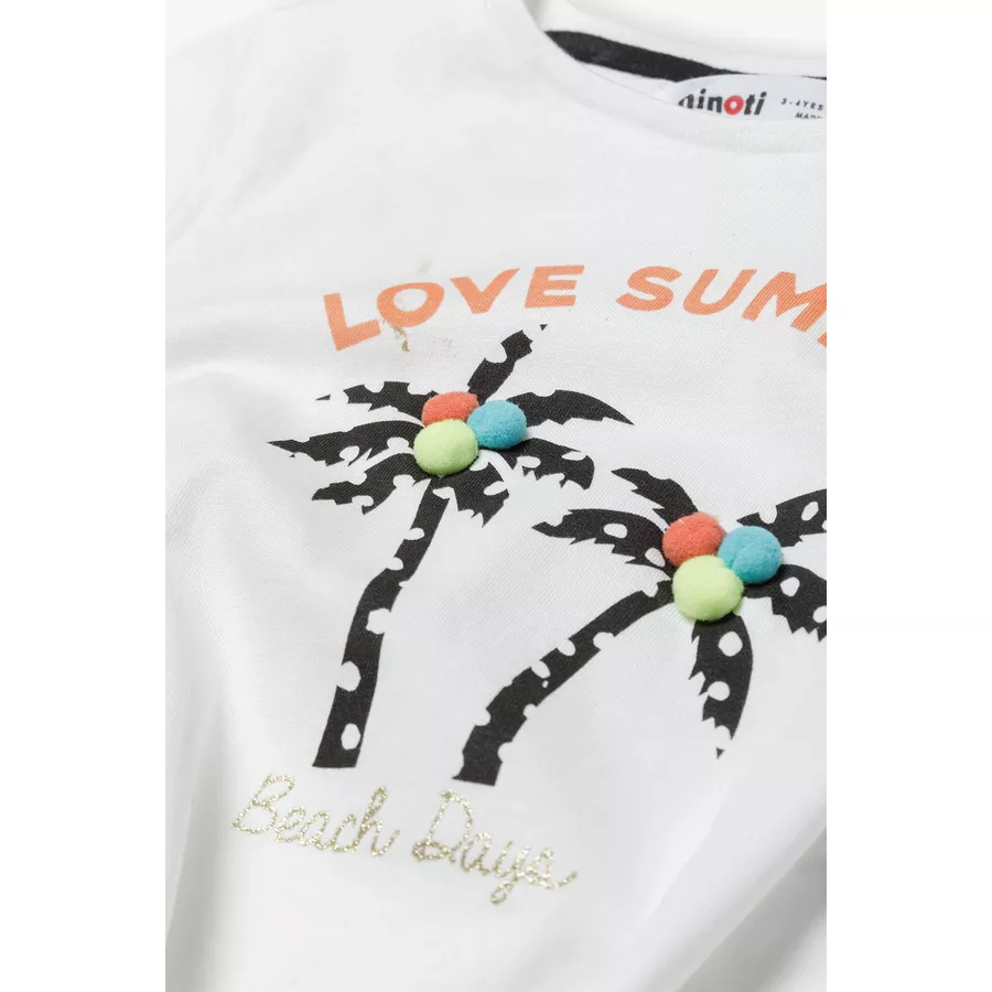 MINOTI T-Shirt Weiß