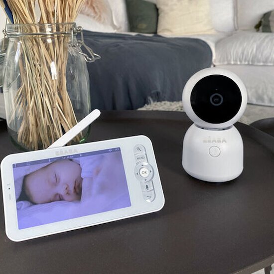 Écoute Bébé Vidéo Zen Night Light   Blanc        de               Béaba