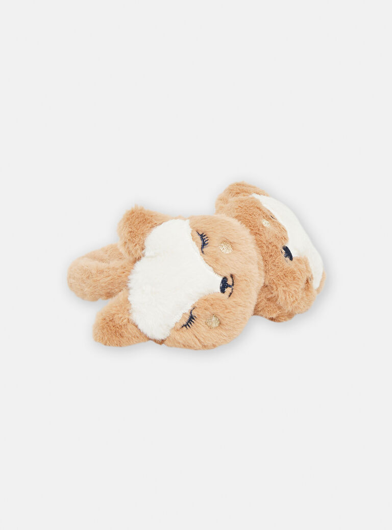 Cache-oreilles fausse fourrure noisette pour fille