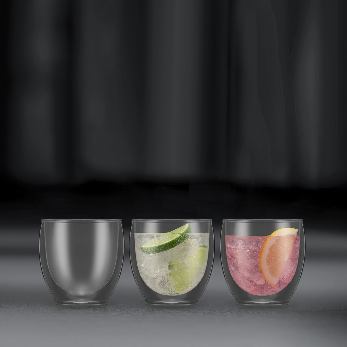 Pavina Glass med Doble Vegger Small 6 stk