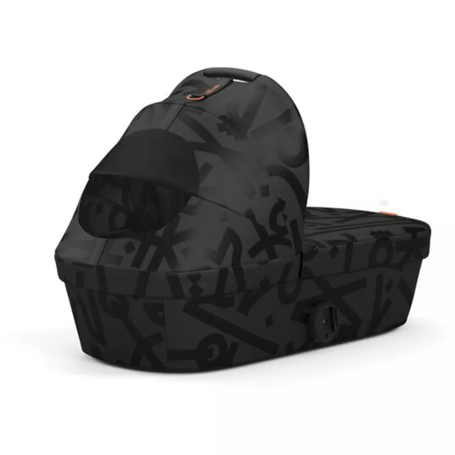 cybex GOLD Kinderwagenaufsatz Melio Street Real Black