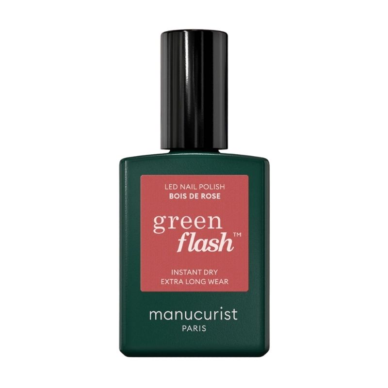 Vernis semi-permanent LED Green Flash Bois de Rose Manucurist 15ml