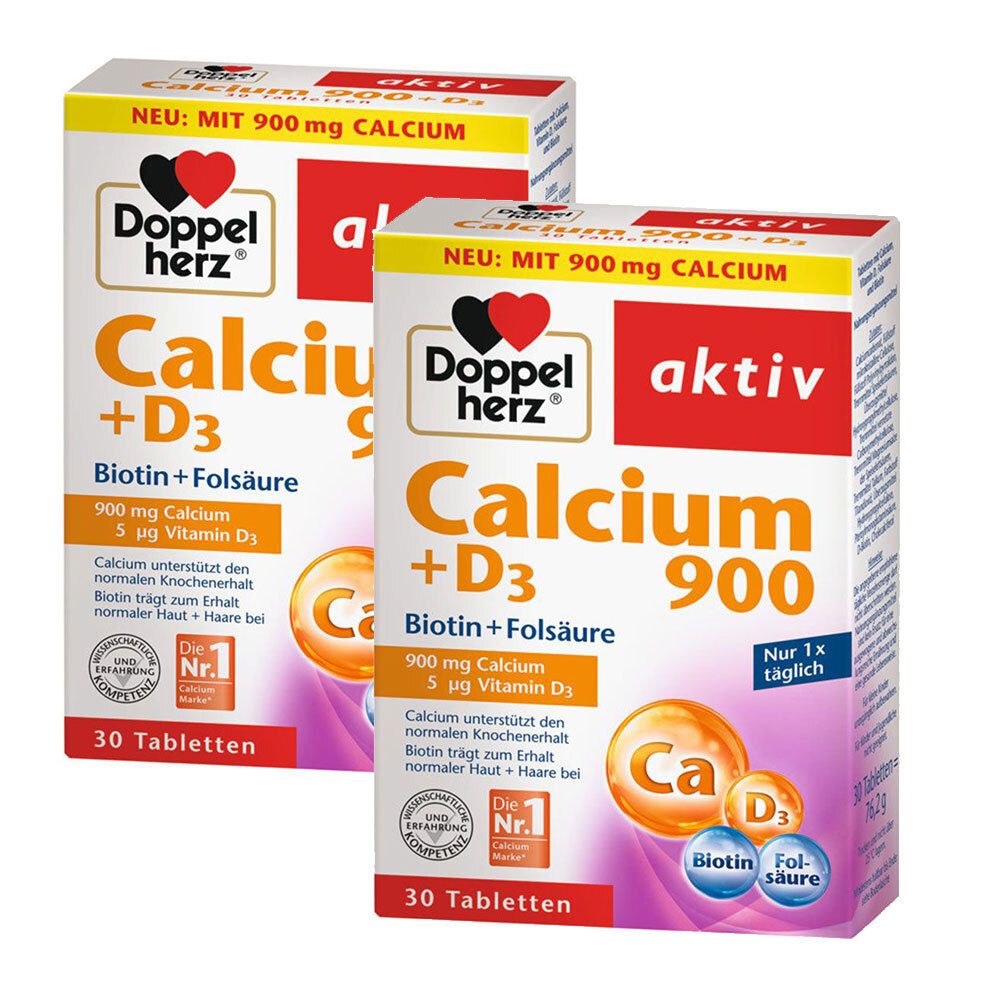 Doppelherz® Calcium 900 + D3