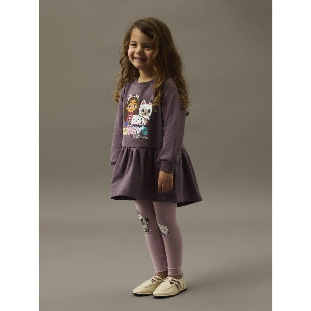 Køb Name It Moonscape Nmfnuri Gabby Swe Dress Bru Sky