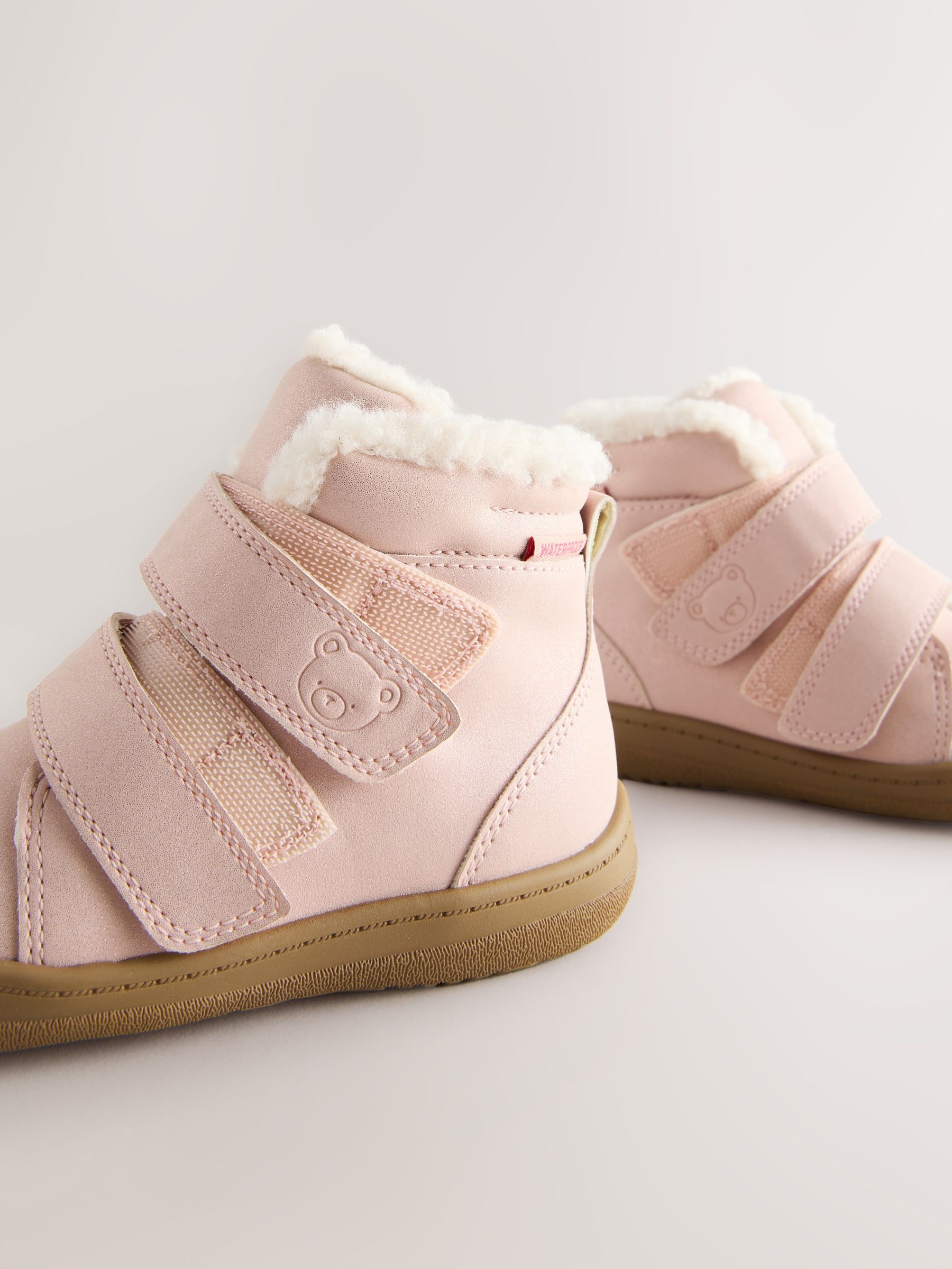 Roze - Waterproof Touch Fastening Boots