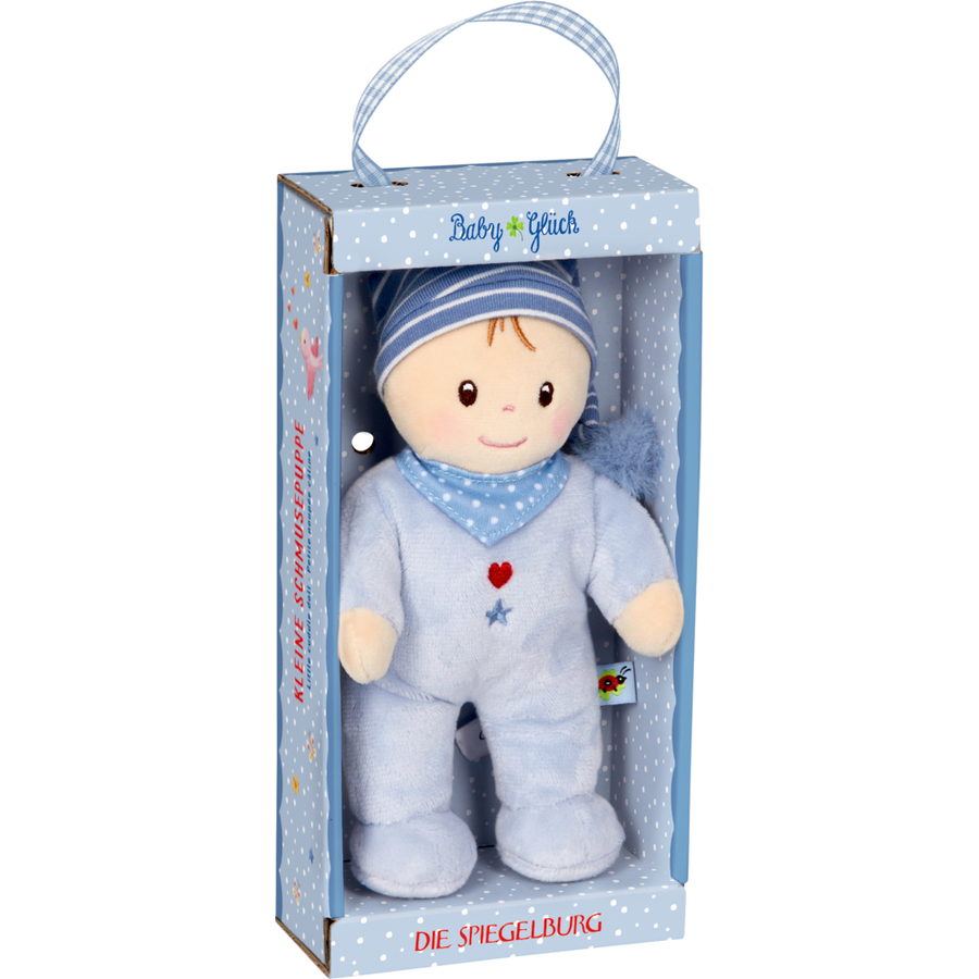 Coppenrath Kleine Schmusepuppe, hellblau - BabyGlück