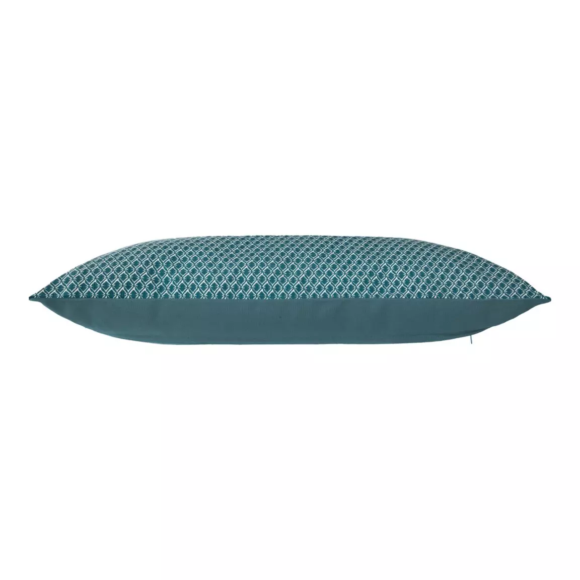 Coussin rectangulaire coton (30 x 50 cm) Otto Bleu canard