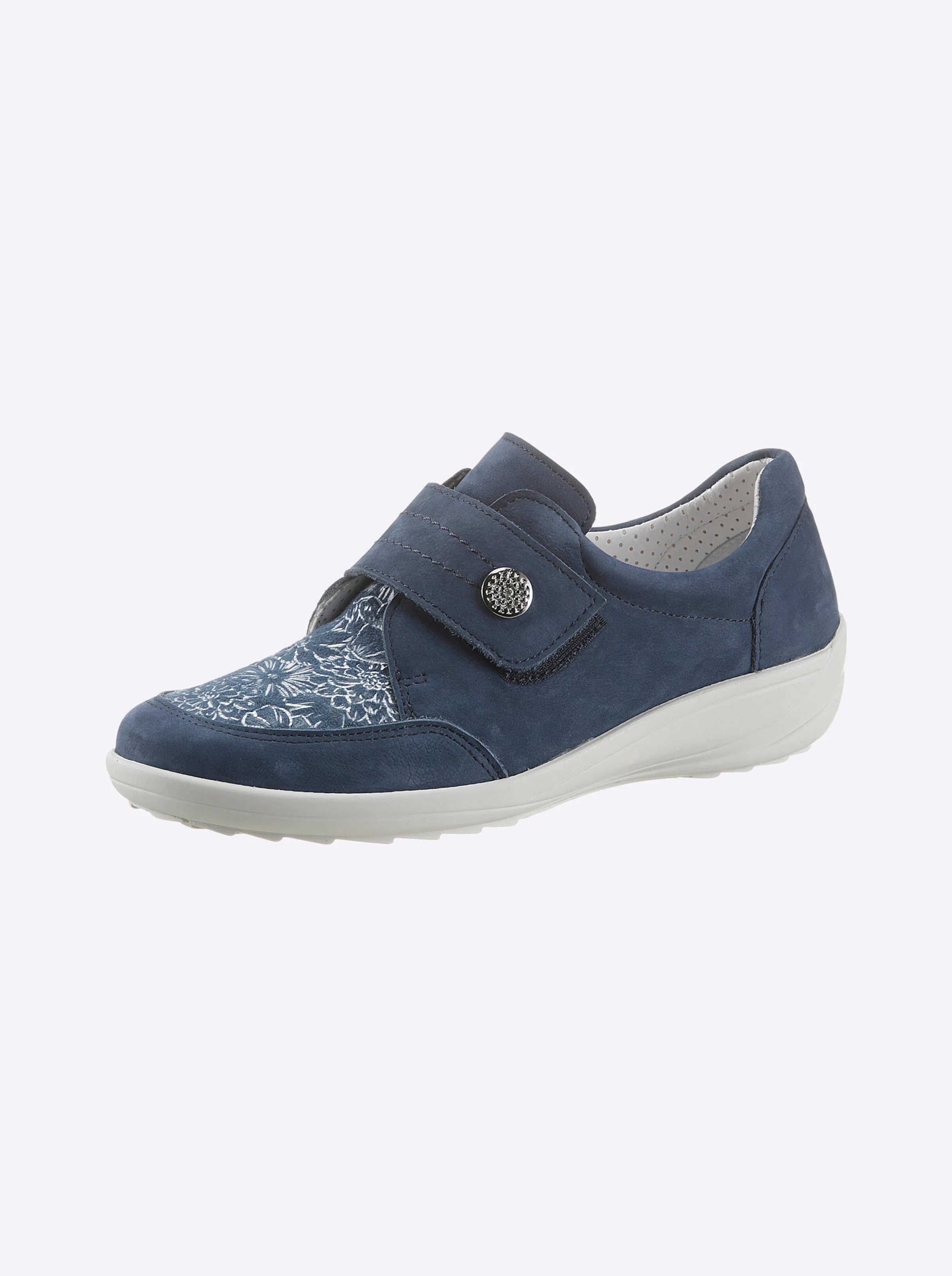 airsoft comfort+ Klettschuh in jeansblau