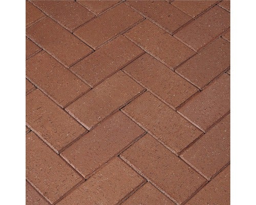 Straatstenen Brandenburg rood, 10x20x5,2cm