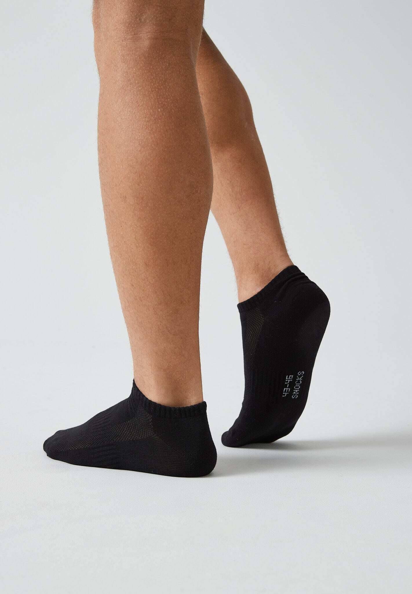 SNOCKS| Damen und Herren Sneaker Socken aus Bio-Baumwolle 6er-Pack