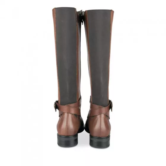 Bottes COGNAC MEGIS ELEGANT