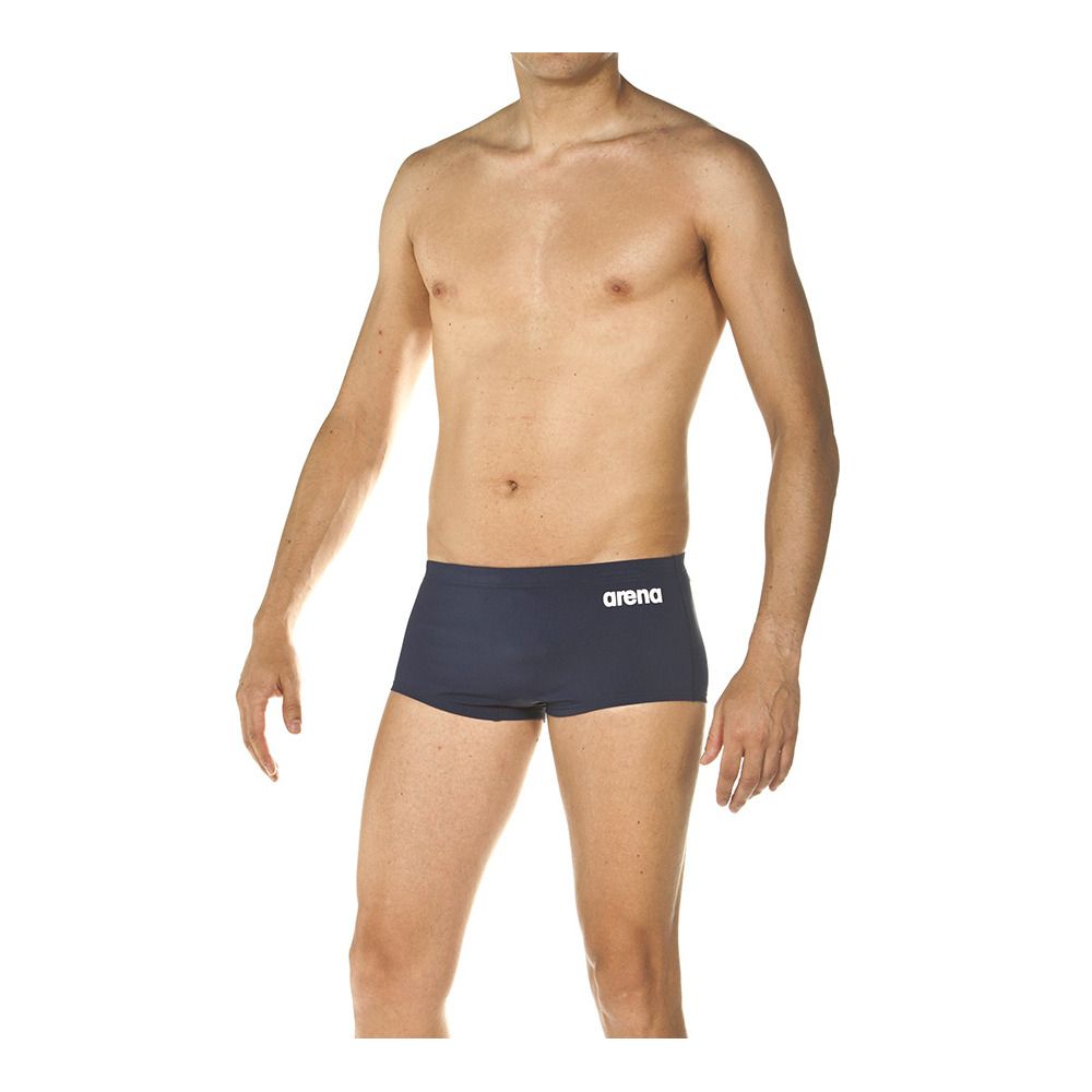Arena SOLID SQUARED - Boxer de bain Homme navy/white