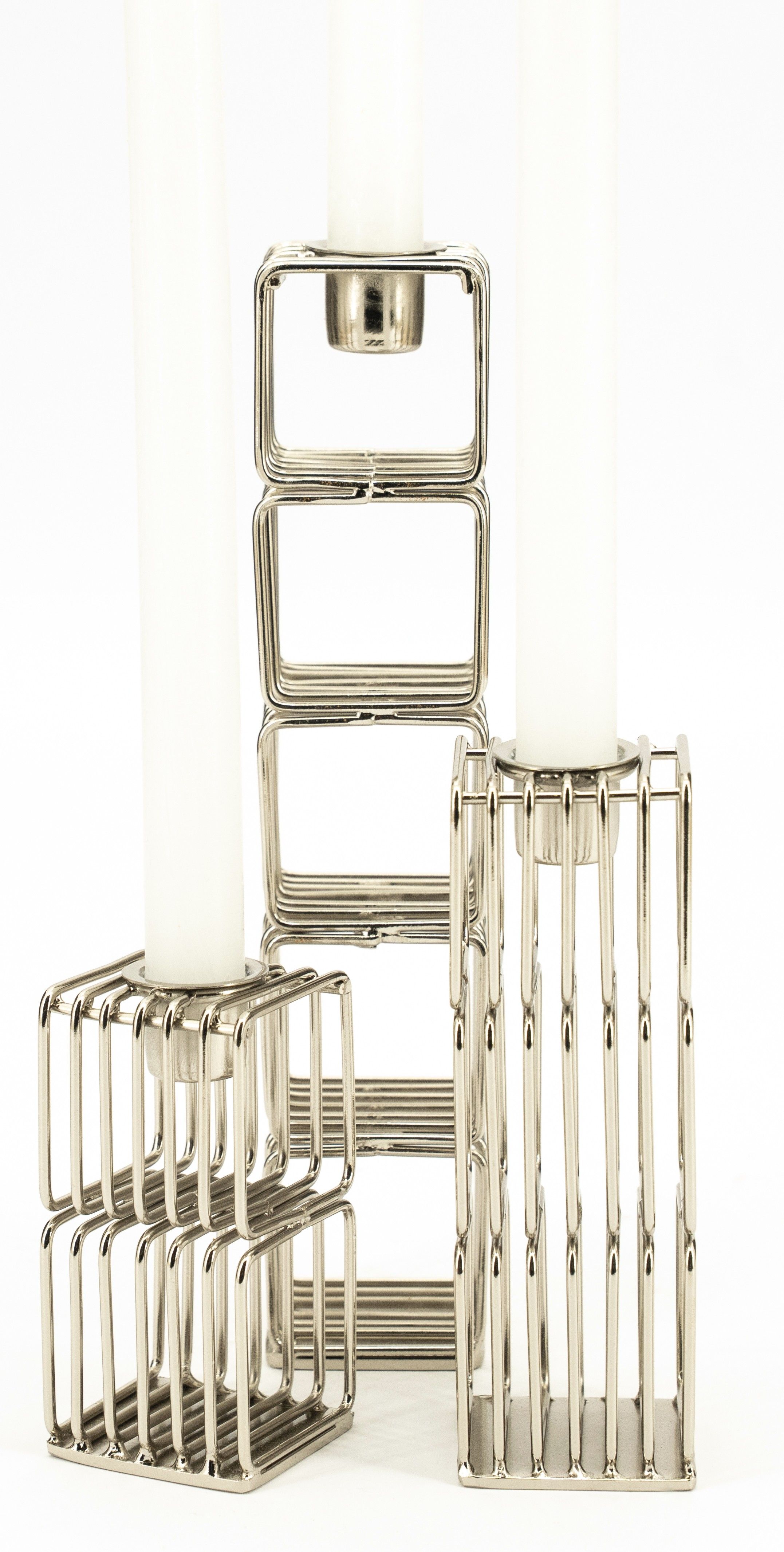 Kandelarenset 250343 Wireworks B6.5 x D6 x H25 cm