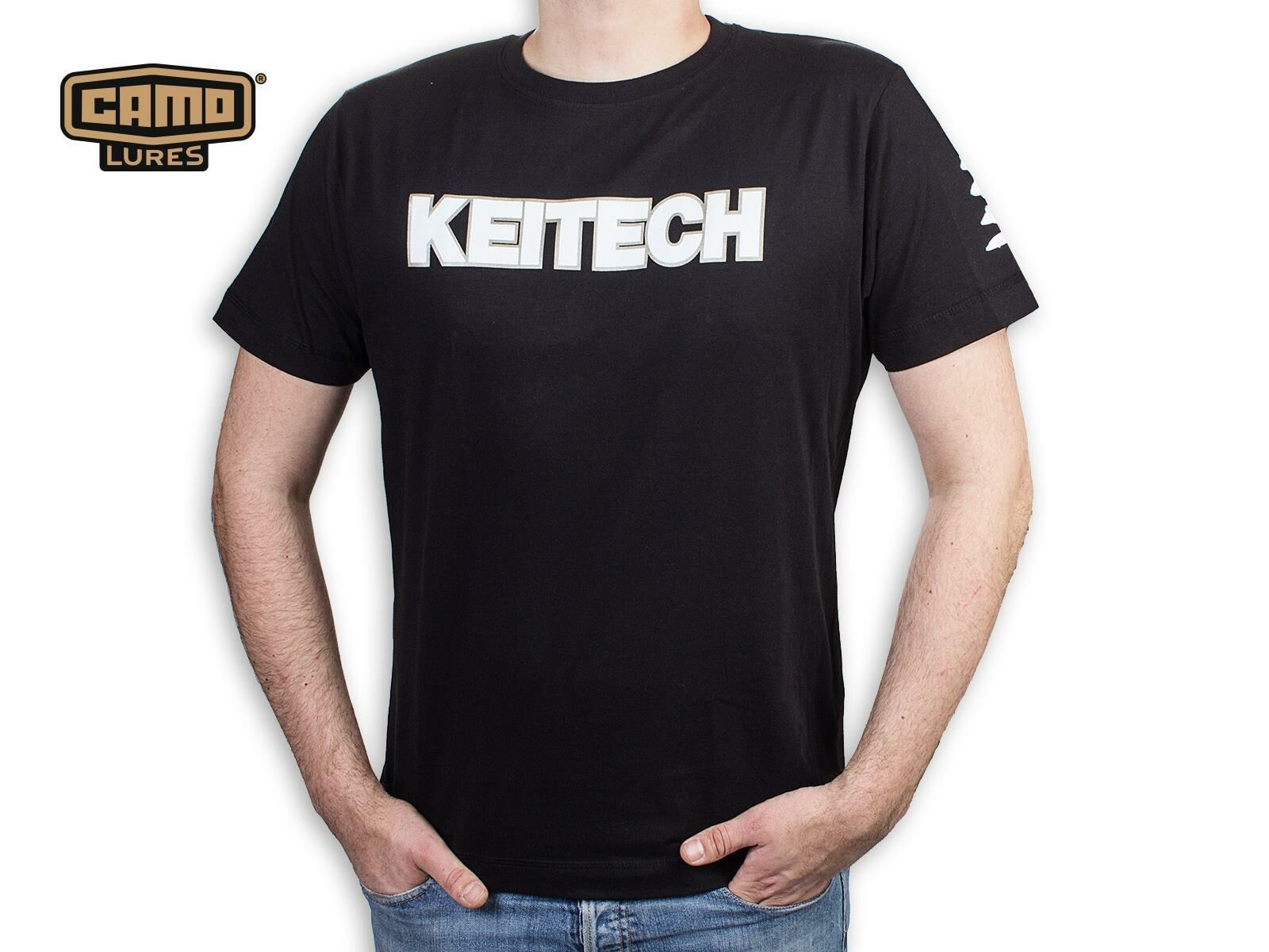 KEITECH T-Shirt schwarz Gr. L