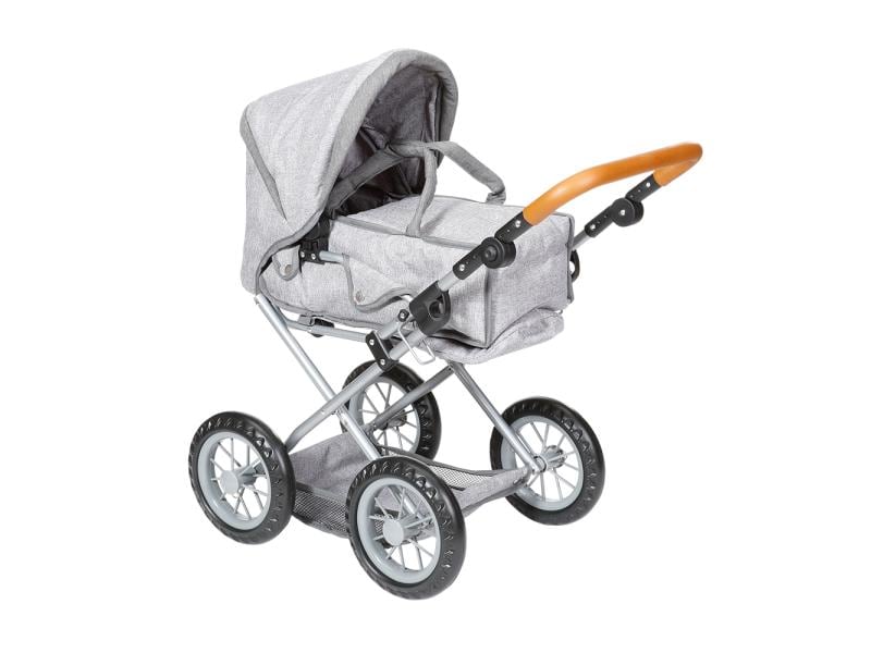 Knorrtoys Puppenwagen Ruby Stone Grey Puppenkombiwagen