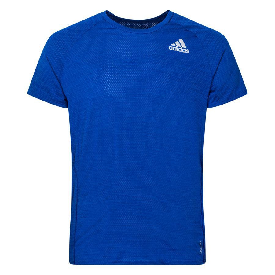 adidas T-shirt Running Runner - Bleu/Blanc