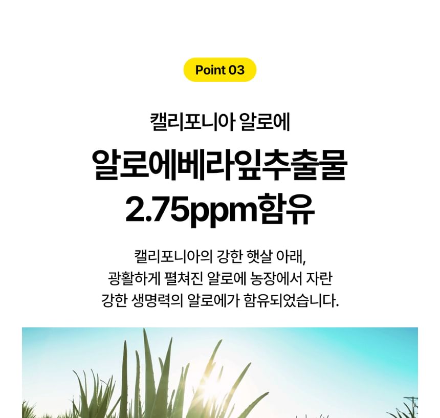 NATURE REPUBLIC - California Aloe Dagelijkse Zonnebrandcrème