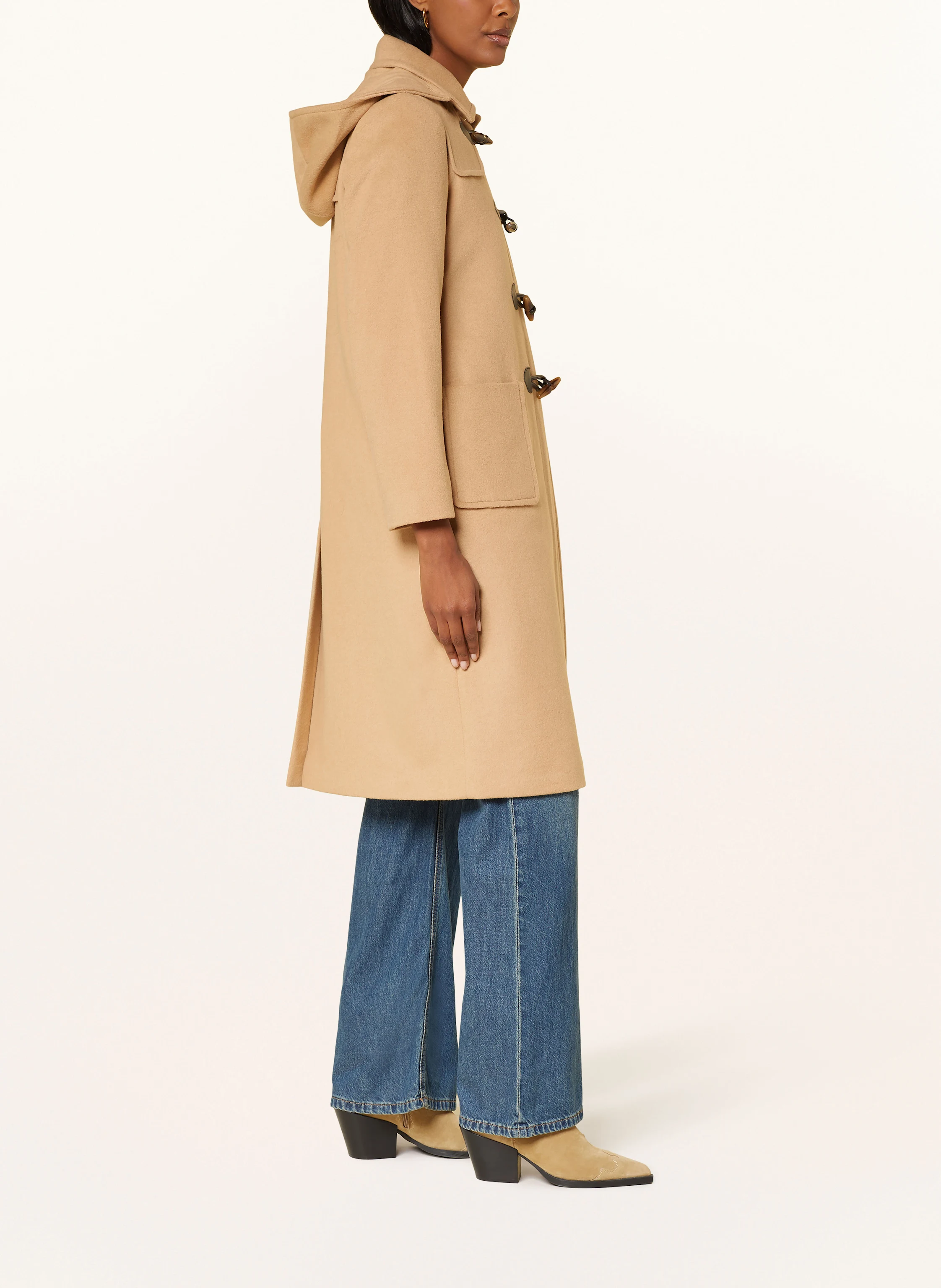 LAUREN RALPH LAUREN Dufflecoat mit abnehmbarer Kapuze
