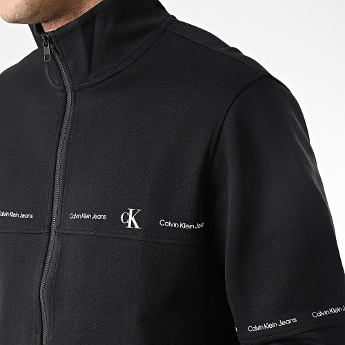 Veste Zippée Repeat Logo 0027 Noir