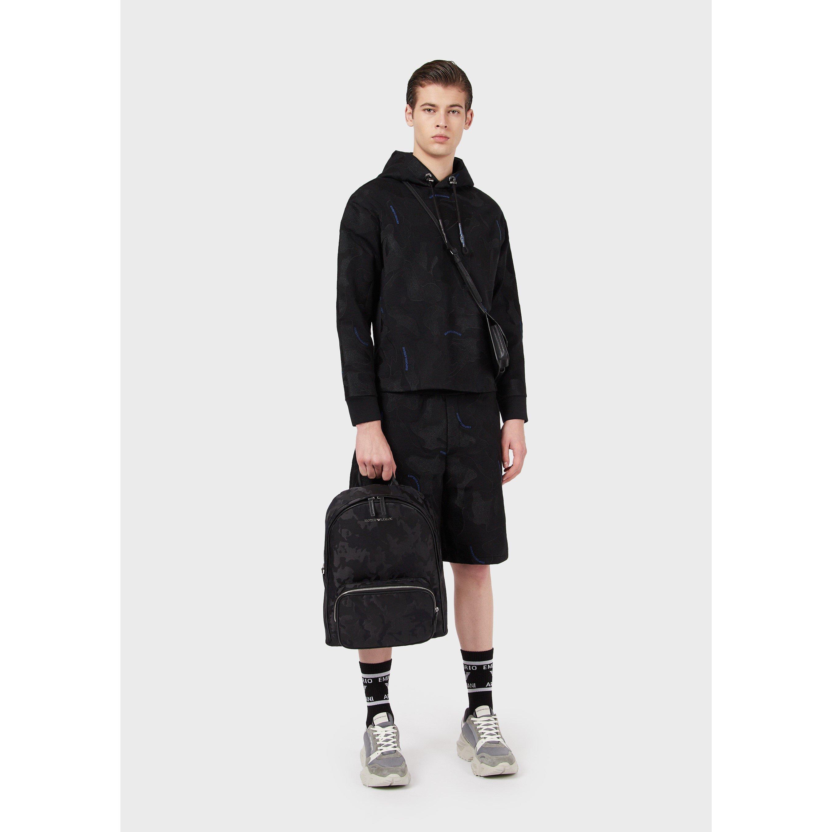 Emporio Armani Printed Hoodie