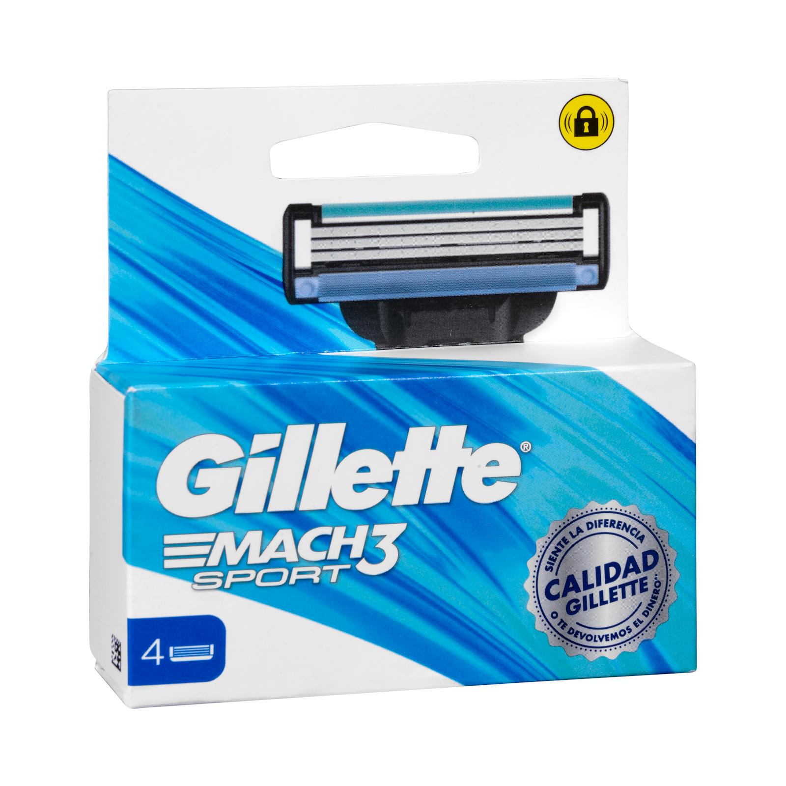 Recharges de rasoir à 3 lames Gillette Mach Sport