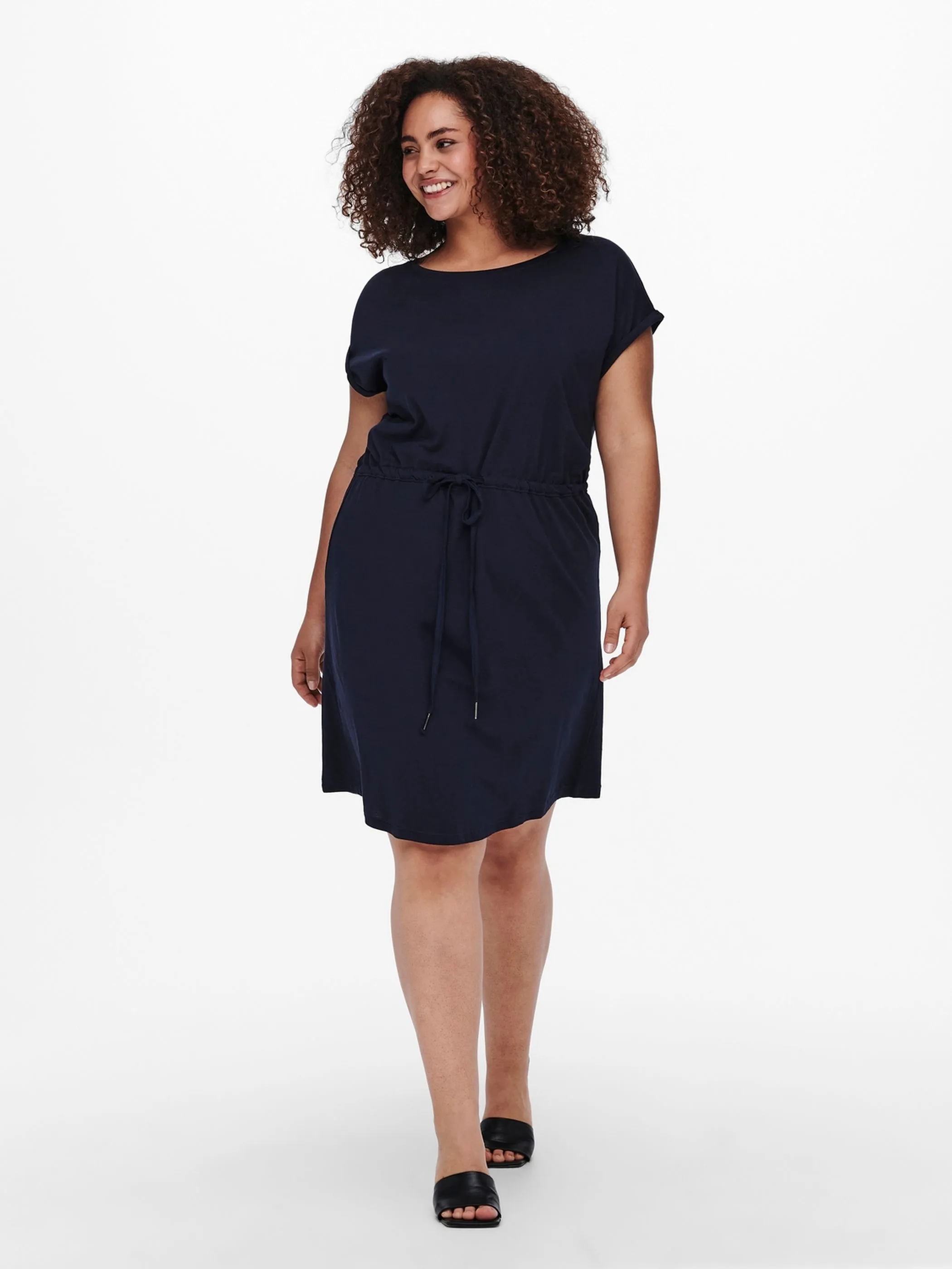 Only Carmakoma CARAPRIL SS KNEE DRESSKleid