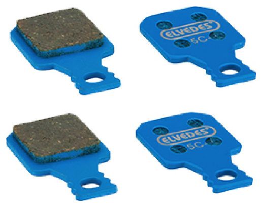 2 Paires de Plaquettes de Frein Organiques Elvedes Pour Magura MT 5/7