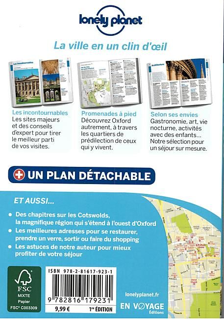 LONELY PLANET - OXFORD EN QUELQUES JOURS