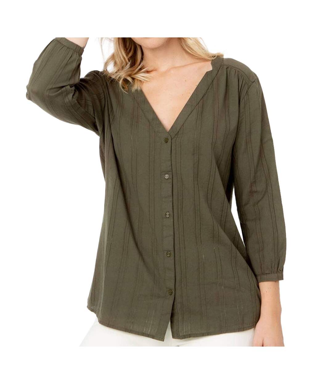 Blouse Kaki Femme TBS Sulia