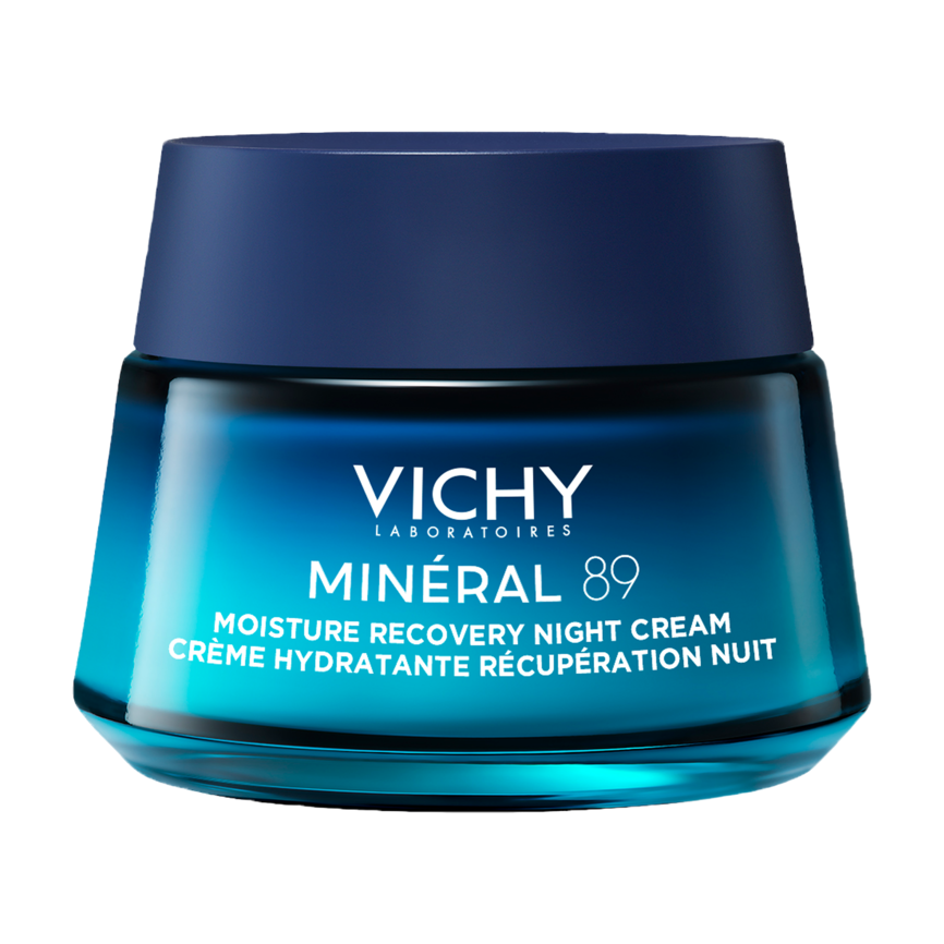 Vichy Minéral 89 fuktgivende nattkrem 50 ml