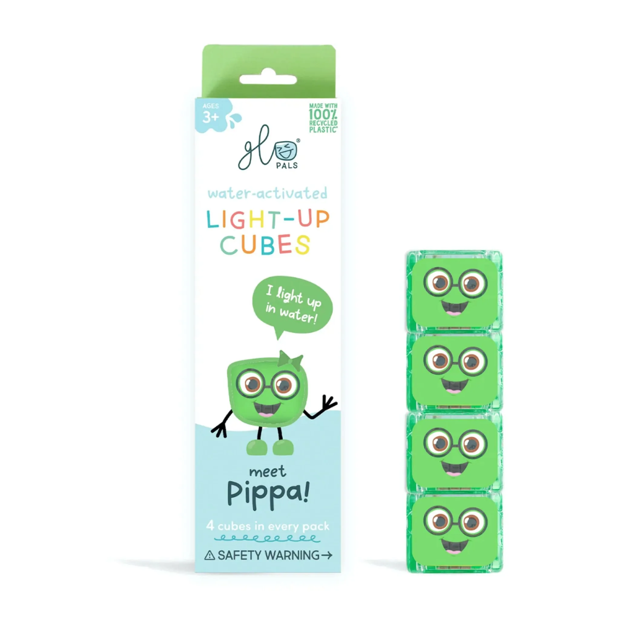 Glo Pals Cubes Lumineux pour le Bain - Pippa