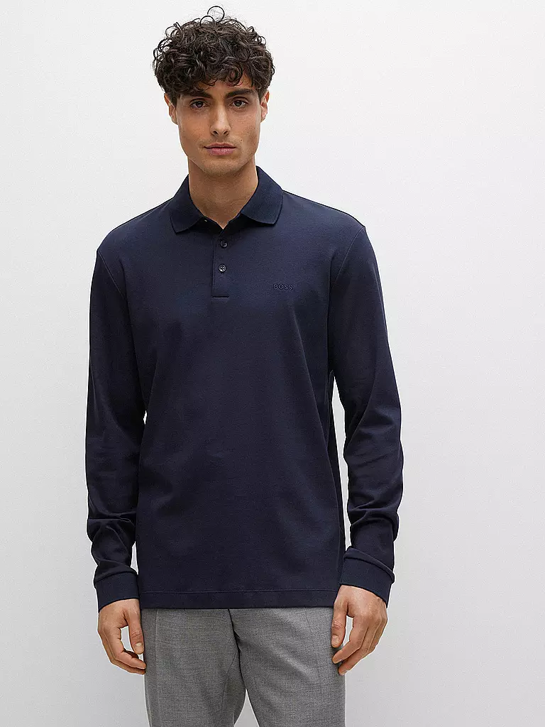 BOSS Poloshirt Regular Fit PADO 11 dunkelblau