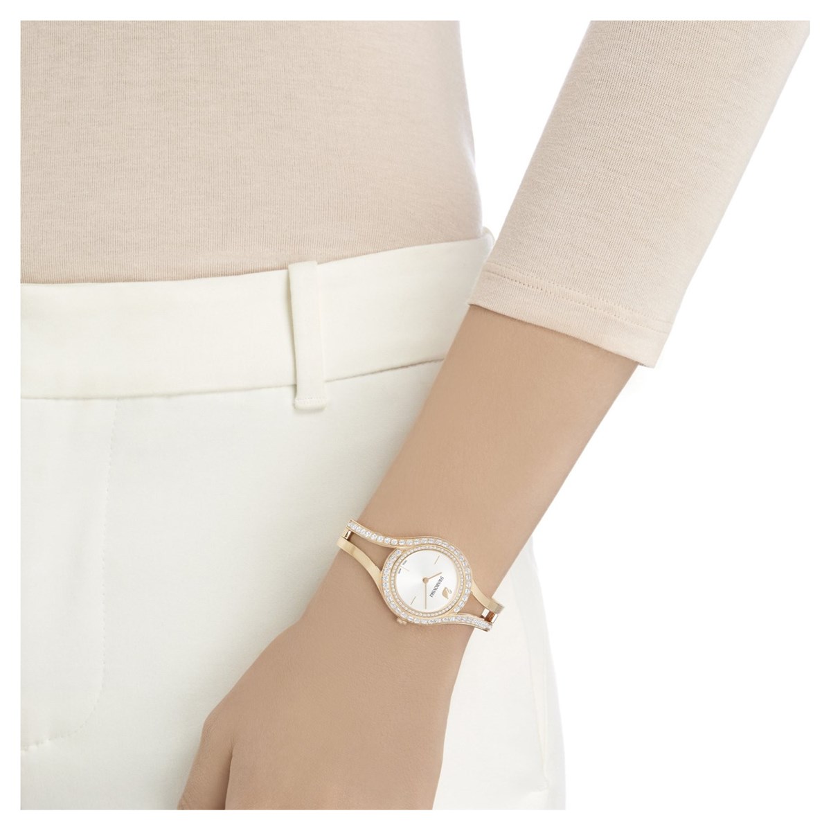 Montre femme Swarovski Eternal rosée