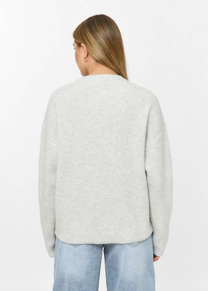 Eline vest lichtgrijs