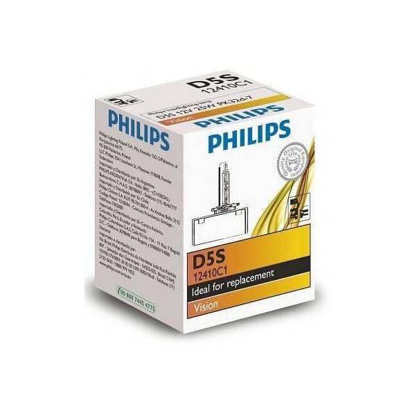 Philips D5S 12v 25w Xenon Vision - 12410C1