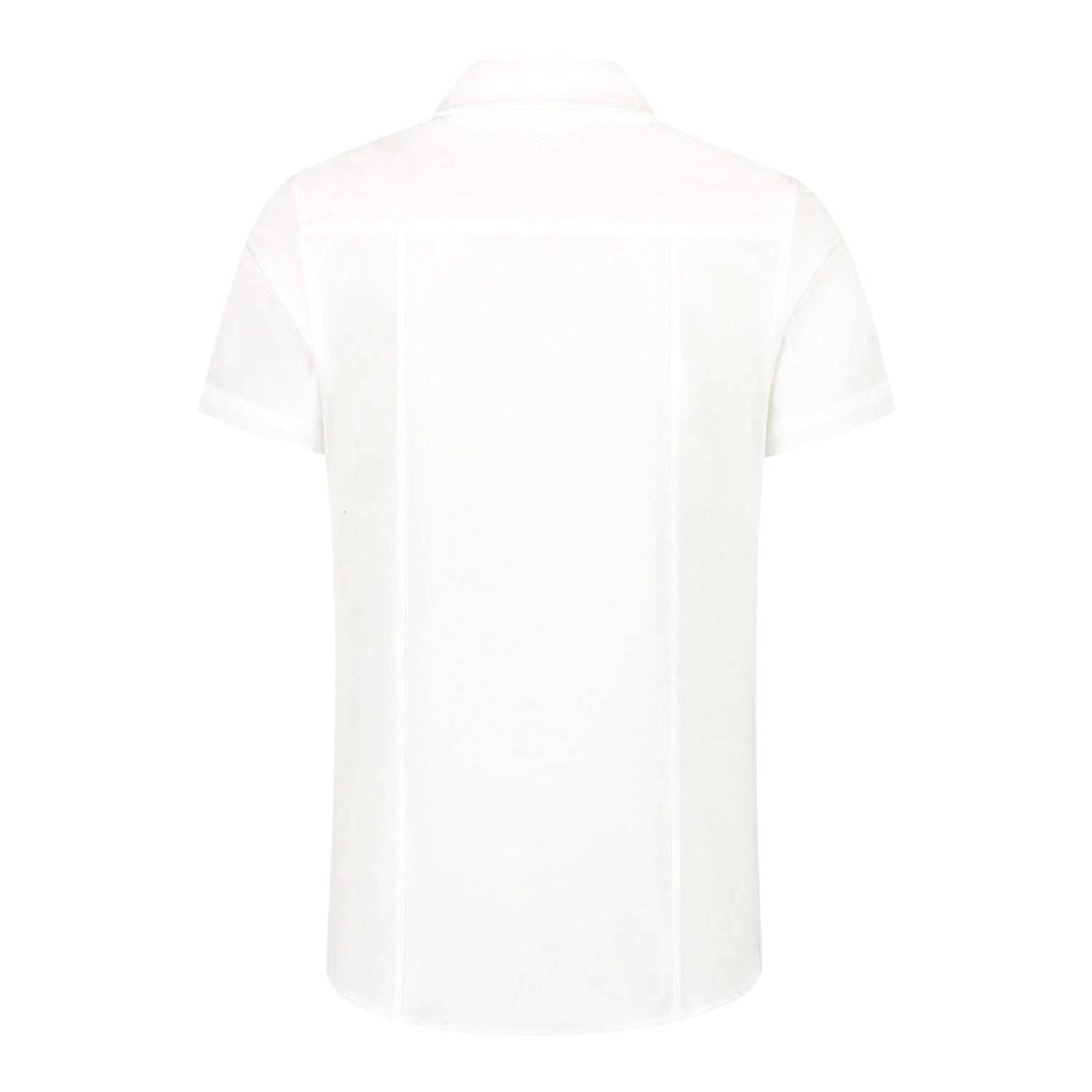 PURE PATH  Pique Button Up Shirt